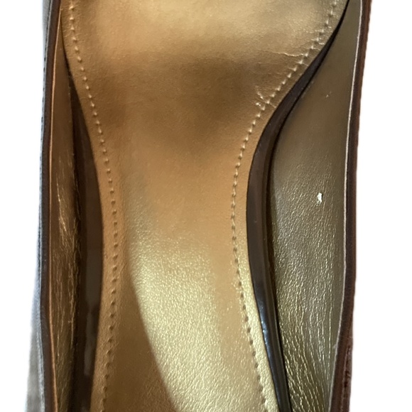 Circa Joan & David Luxe Snakeskin Embossed Black Leather Heel - Picture 10 of 10